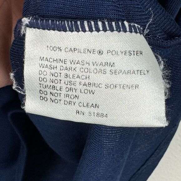 Vintage Patagonia Capilene Pullover Mens Large Blue Made In USA Base Layer - Picture 4 of 6